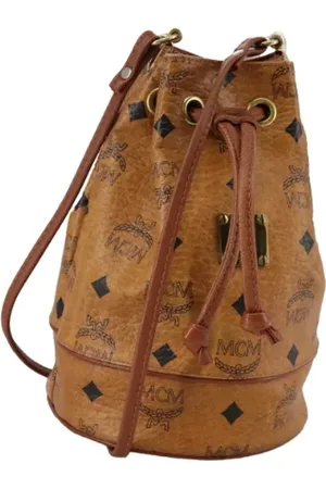 MCM Pre-owned Bucket Bags, female, , Size: ONE SIZE Pre-owned Leather shoulder-bags