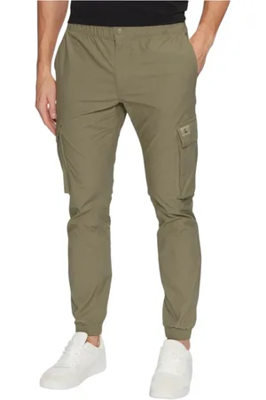 Calvin Klein Slim-fit Trousers, male, , Size: W34 Skinny Cargo Pants