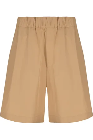 LANEUS Casual Shorts, male, , Size: M Cotton wide leg bermuda