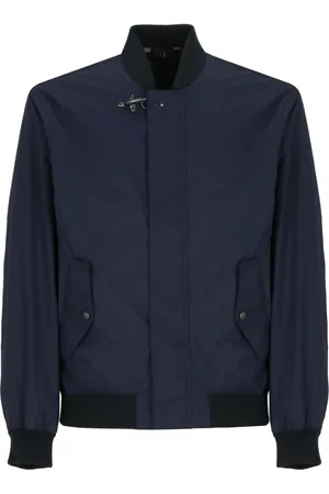 FAY Light Jackets, male, , Size: M Bomber Jacket with Hood
