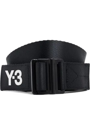 Y-3 Belts, male, , Size: S Logo Print Adjustable Belt
