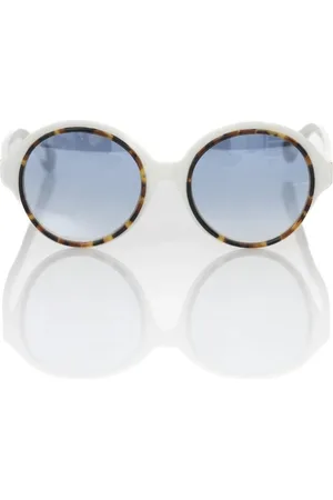 FRANKIE MORELLO Sunglasses, unisex, , Size: ONE SIZE Round Sunglasses with Tortoiseshell Trim