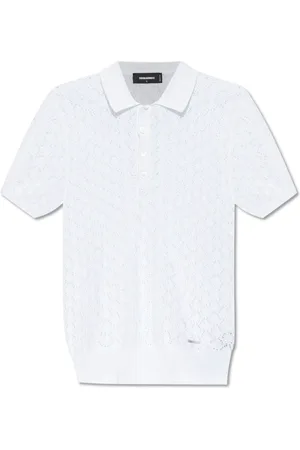 Dsquared2 Polo Shirts, male, , Size: L Cotton polo shirt