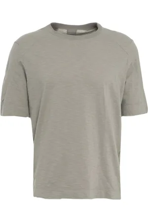 TRANSIT T-Shirts, male, , Size: L Grey Melange Cotton T-Shirt Casual Wear