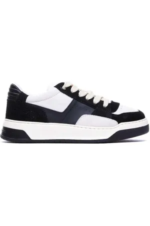 Hogan Sneakers, male, , Size: 11 US Velour Leather Sneakers with Memory Foam