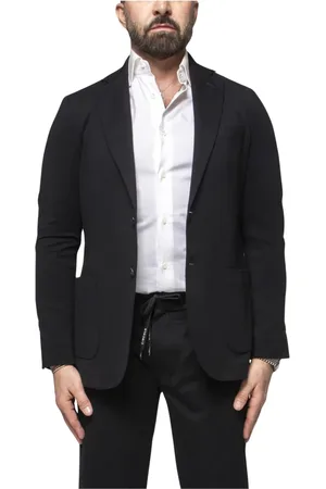 Circolo Blazers, male, , Size: M Piquet Jacket for Men