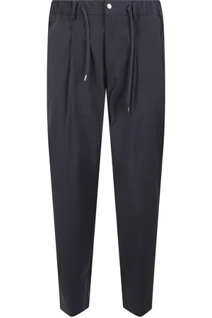 HERNO Slim-fit Trousers, male, , Size: L Slim Fit Drawstring Pants