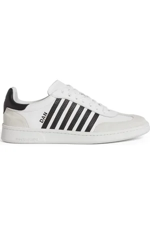 Dsquared2 Sneakers, male, , Size: 7 US Vintage Leather Sneakers