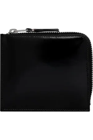 Comme des Garçons Wallets & Cardholders, unisex, , Size: ONE SIZE Silver Mirror Wallet with Zip Closure