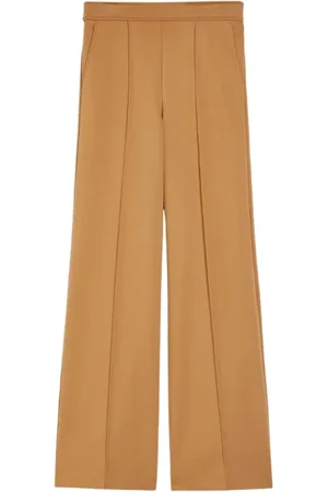 pennyblack Straight Trousers, female, , Size: 2XS Nabil Jersey Pants in Biscuit