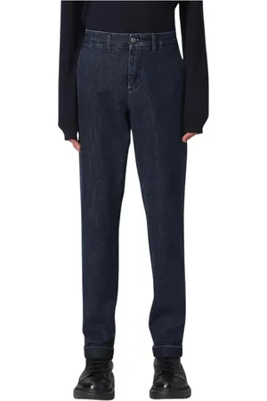 FAY Straight Jeans, male, , Size: W35 Classic Fit Straight Leg Jeans