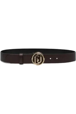 Liu Jo Belts, female, , Size: XS Ecopelle Belt with Metal Lettering