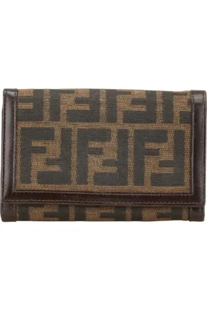 Fendi Pre-owned Wallets, female, , Size: ONE SIZE Pre-owned Canvas wallets