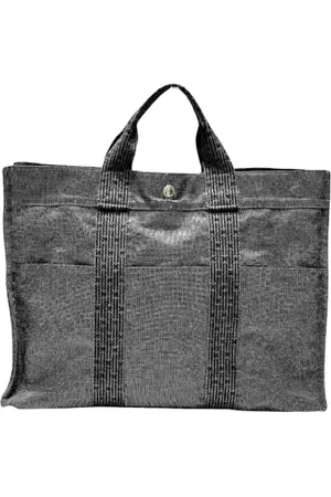 Hermès Pre-owned Tote Bags, female, , Size: ONE SIZE Pre-owned Canvas handbags