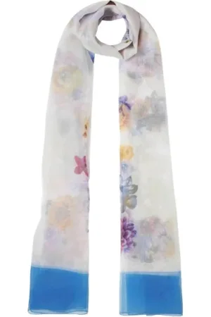 Liu Jo Scarves, female, , Size: ONE SIZE Floral Logo Maxi Stole
