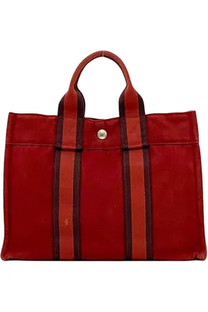 Hermès Pre-owned Tote Bags, female, , Size: ONE SIZE Pre-owned Canvas handbags
