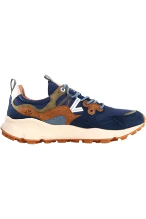 Flower Mountain Sneakers, male, , Size: 10 US Yamano 3 Sneakers Navy Lightweight Rubber Sole