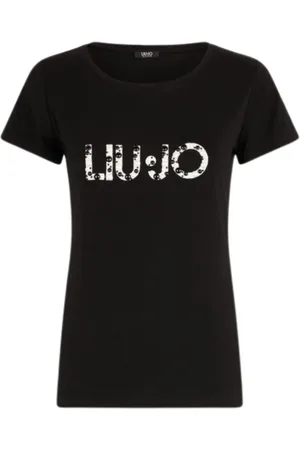 Liu Jo T-Shirts, female, , Size: XS Basic Round Neck T-Shirt