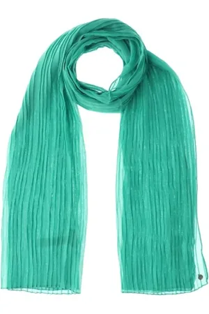 Liu Jo Scarves, female, , Size: ONE SIZE Emerald Pleated Scarf Shawl