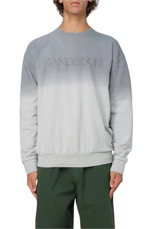 J.W.Anderson Sweatshirts, male, , Size: XL Lilac Ombre Crewneck Sweatshirt