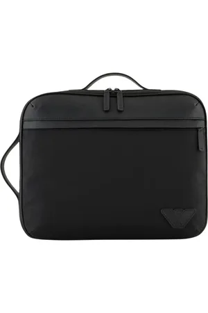 Emporio Armani Laptop Bags & Cases, male, , Size: ONE SIZE Sleek Laptop Bag for Men