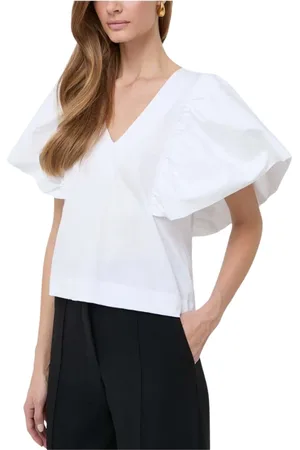 Karl Lagerfeld Blouses, female, , Size: M T-Shirt with wide sleeves