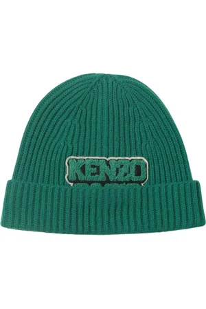 Kenzo Beanies, male, , Size: ONE SIZE Embroidered Logo Cap in