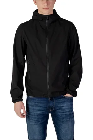 Colmar Light Jackets, male, , Size: 2XL Turtleneck Hooded Zip-Up Jacket