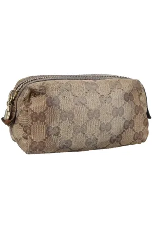 Gucci Pre-owned Clutches, female, , Size: ONE SIZE Pre-owned Canvas clutches