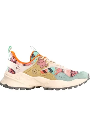 Flower Mountain Sneakers, female, , Size: 9 US Aquamarine Trekking Sneakers Kotetsu Woman