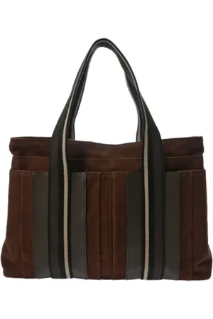 Hermès Pre-owned Tote Bags, female, , Size: ONE SIZE Pre-owned Cotton shoulder-bags
