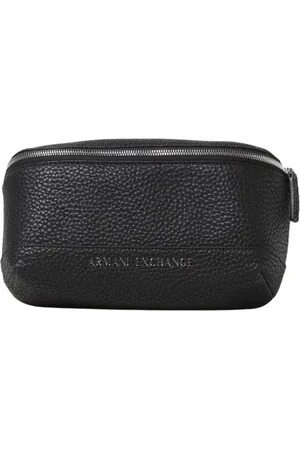 Armani Exchange Belt Bags, male, , Size: ONE SIZE Leather Belt Bag