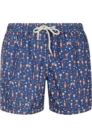 MC2 SAINT BARTH Beachwear, male, , Size: XL Fantasy Mesh Swim Shorts