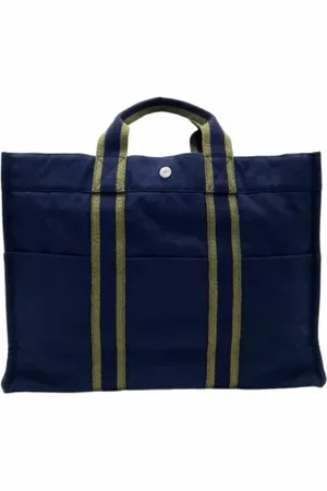 Hermès Pre-owned Tote Bags, female, , Size: ONE SIZE Pre-owned Canvas handbags