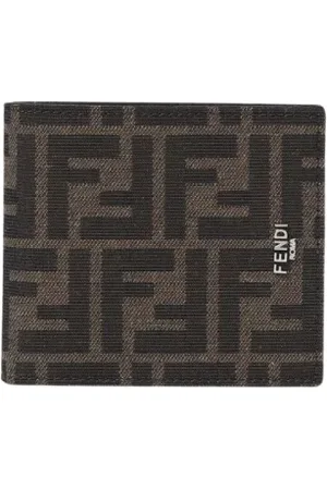 Fendi Wallets & Cardholders, male, , Size: ONE SIZE Monogram Card Holder Wallet