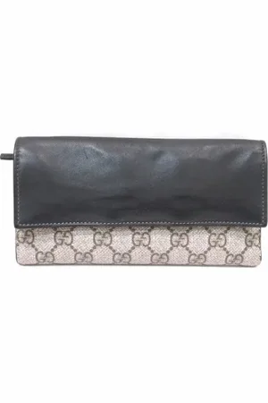 Gucci Pre-owned Wallets, female, , Size: ONE SIZE Pre-owned Canvas wallets
