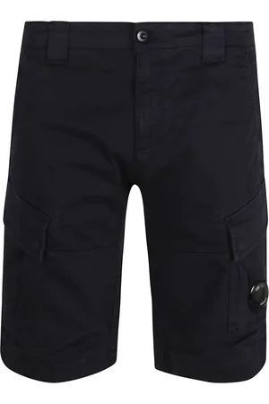 C.P. Company Casual Shorts, male, , Size: 2XL Blue Cargo Shorts Regular Fit Stylish
