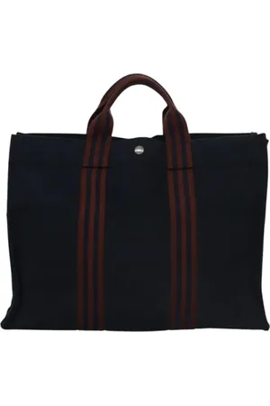 Hermès Pre-owned Tote Bags, female, , Size: ONE SIZE Pre-owned Canvas handbags
