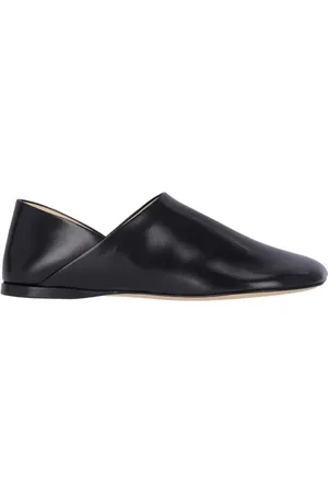 Loewe Slippers, female, , Size: 7 US Leather Loafers Slip-On Shoes