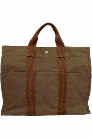 Hermès Pre-owned Tote Bags, female, , Size: ONE SIZE Pre-owned Canvas totes