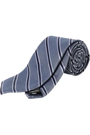 Michael Kors Ties, male, , Size: ONE SIZE Striped Silk Necktie