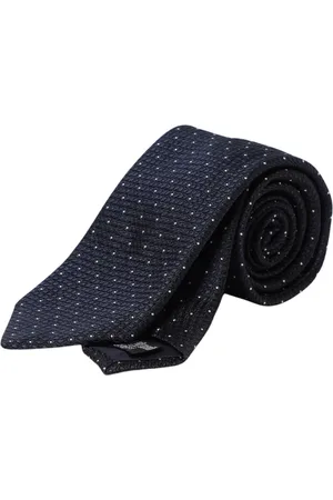 Emporio Armani Ties, male, , Size: ONE SIZE Polka Dot Silk Necktie