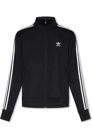 adidas Zip-throughs, male, , Size: S Sweatshirt with logo