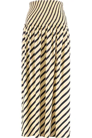 Tommy Hilfiger Midi Skirts, female, , Size: S Striped A-line Midi Skirt