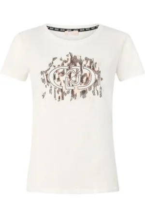Liu Jo T-Shirts, female, , Size: S Animal Print Short Sleeve T-Shirt