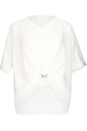 Liu Jo T-Shirts, female, , Size: L V-Neck Basic T-Shirt