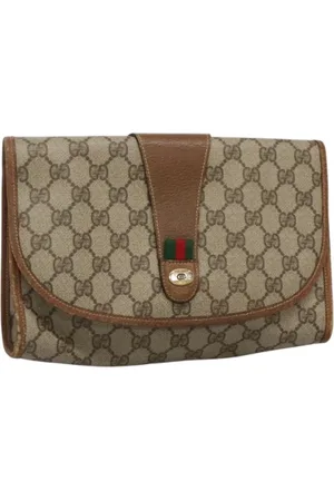 Gucci Pre-owned Clutches, female, , Size: ONE SIZE Pre-owned Leather clutches