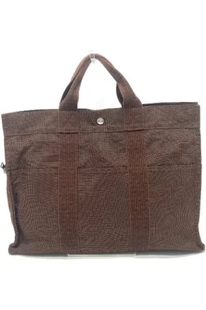 Hermès Pre-owned Tote Bags, female, , Size: ONE SIZE Pre-owned Cotton handbags