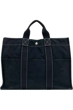Hermès Pre-owned Tote Bags, female, , Size: ONE SIZE Pre-owned Canvas handbags