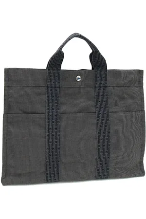Hermès Pre-owned Tote Bags, female, , Size: ONE SIZE Pre-owned Canvas handbags
